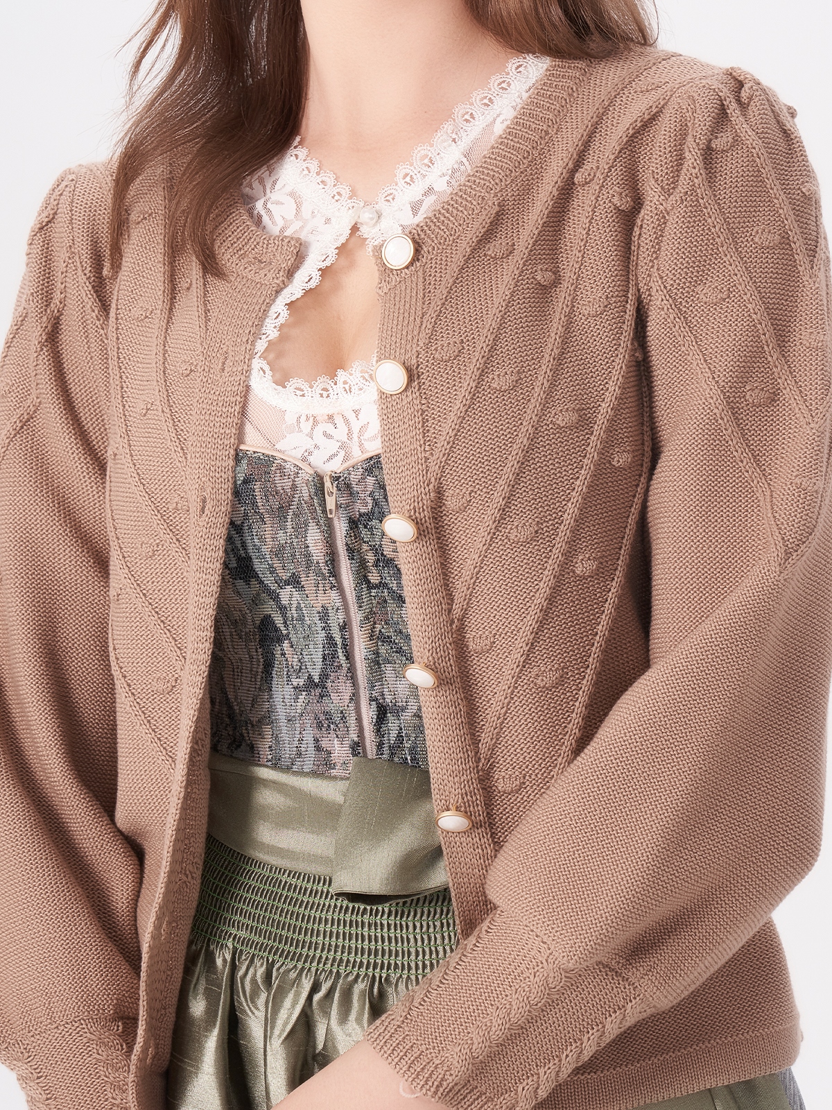 Dirndl mit Strickbluse