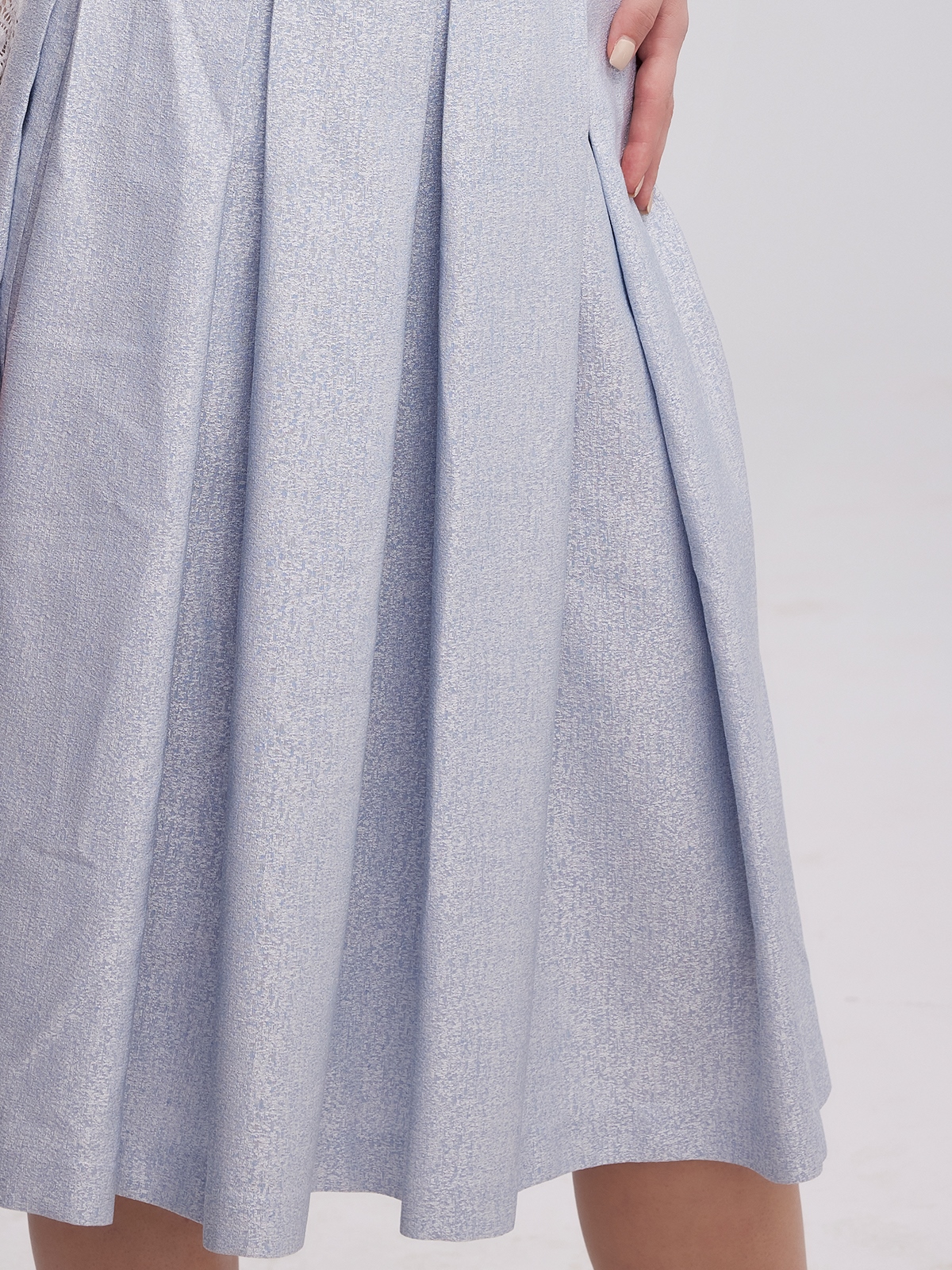 Dirndl Samt Blau