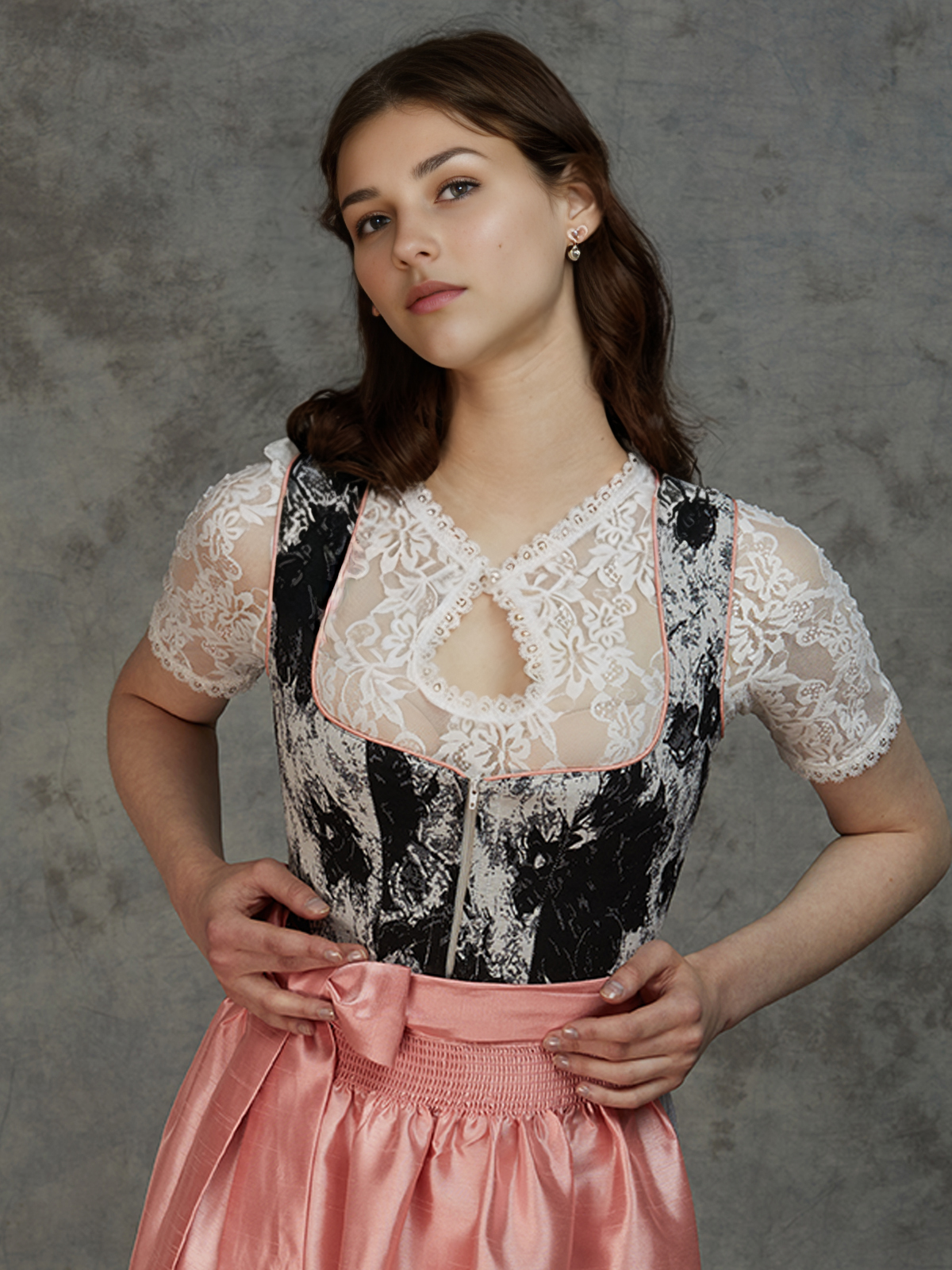 Dirndl Blau in eleganter Ausführung