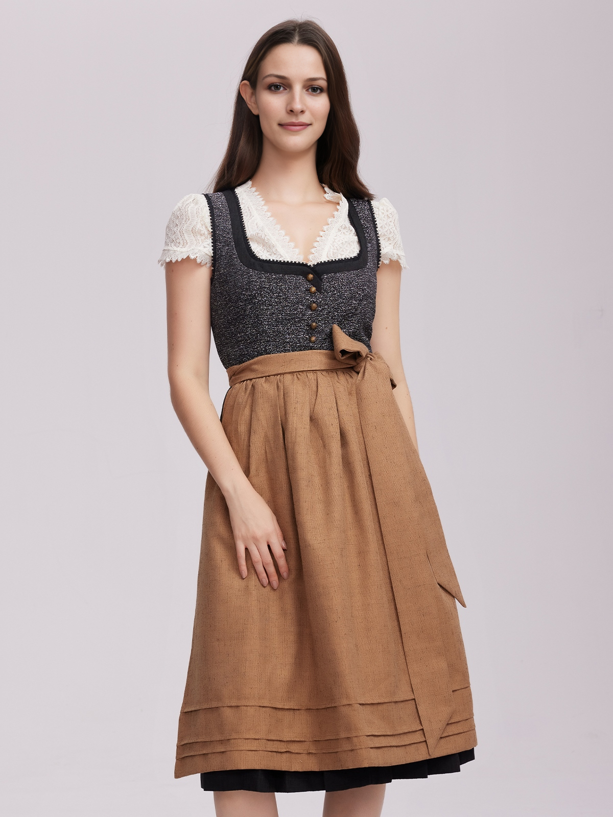 Dirndl Bluse Grün in eleganter Ausführung