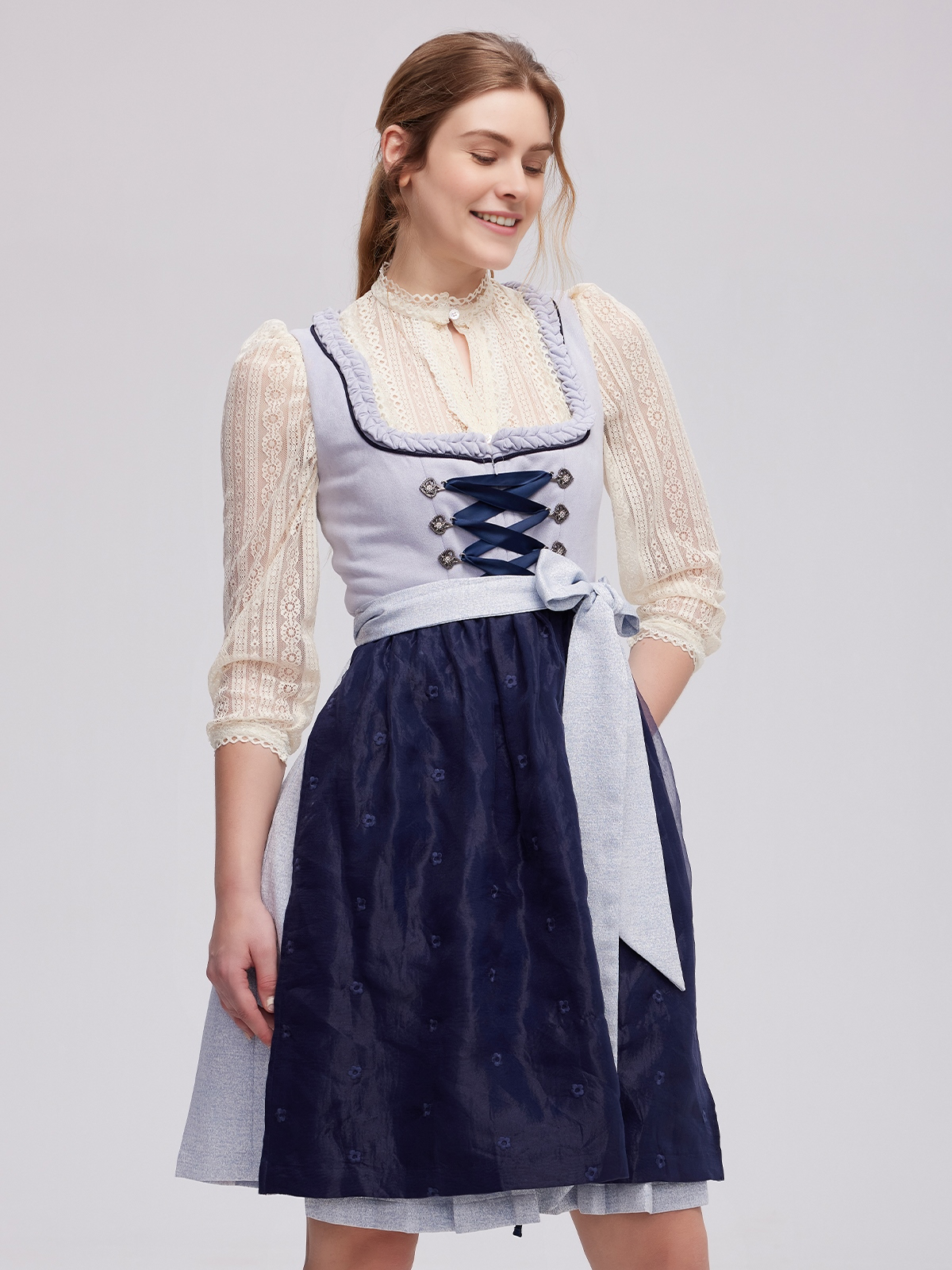Ja Mei Dirndl in Blau