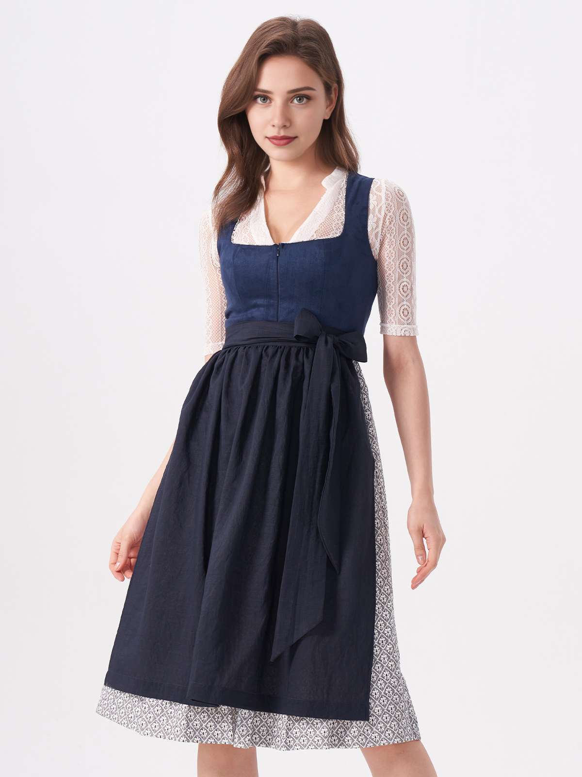 Dirndl in Blau