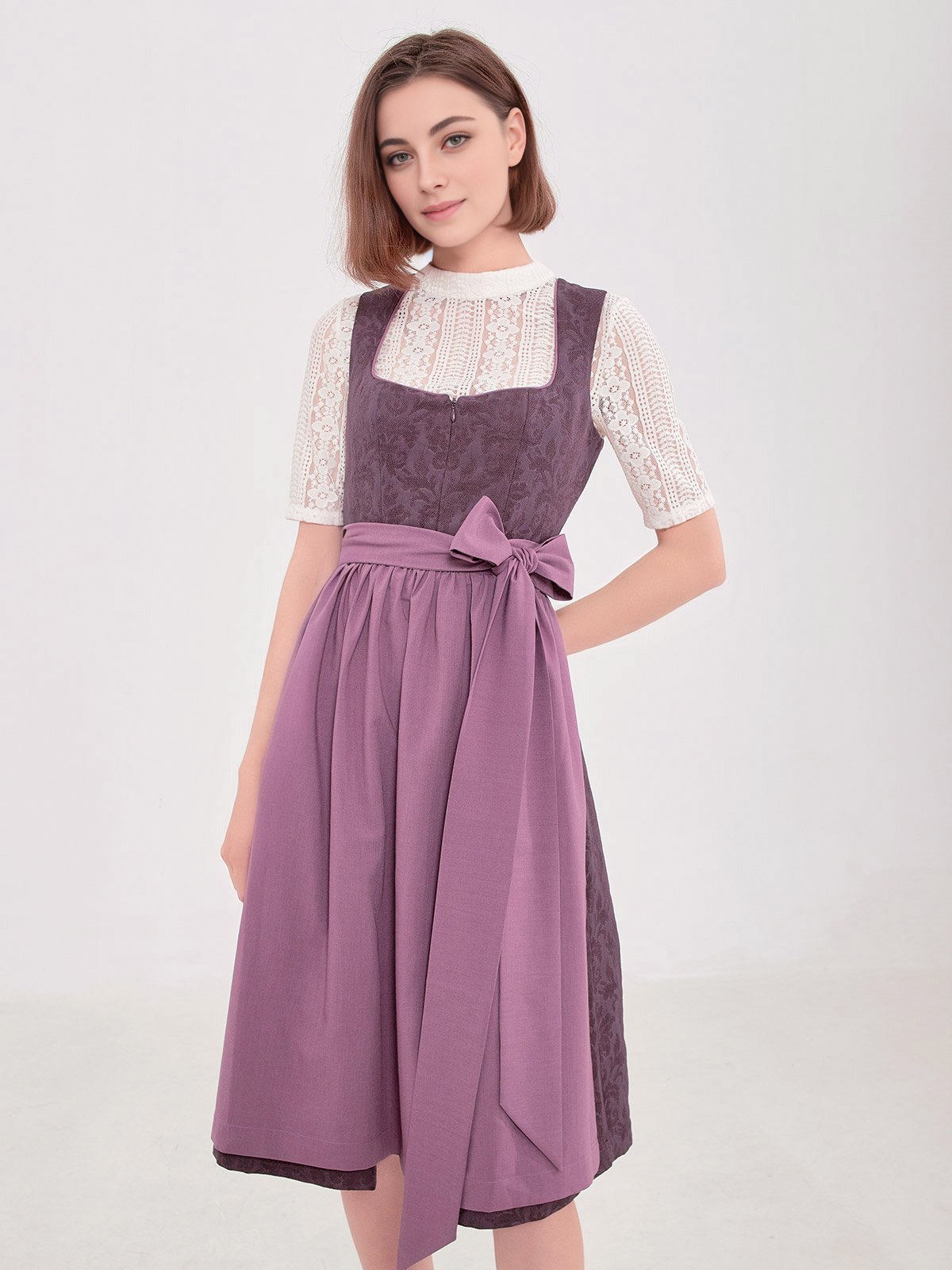 Modernes lila Dinrdl
